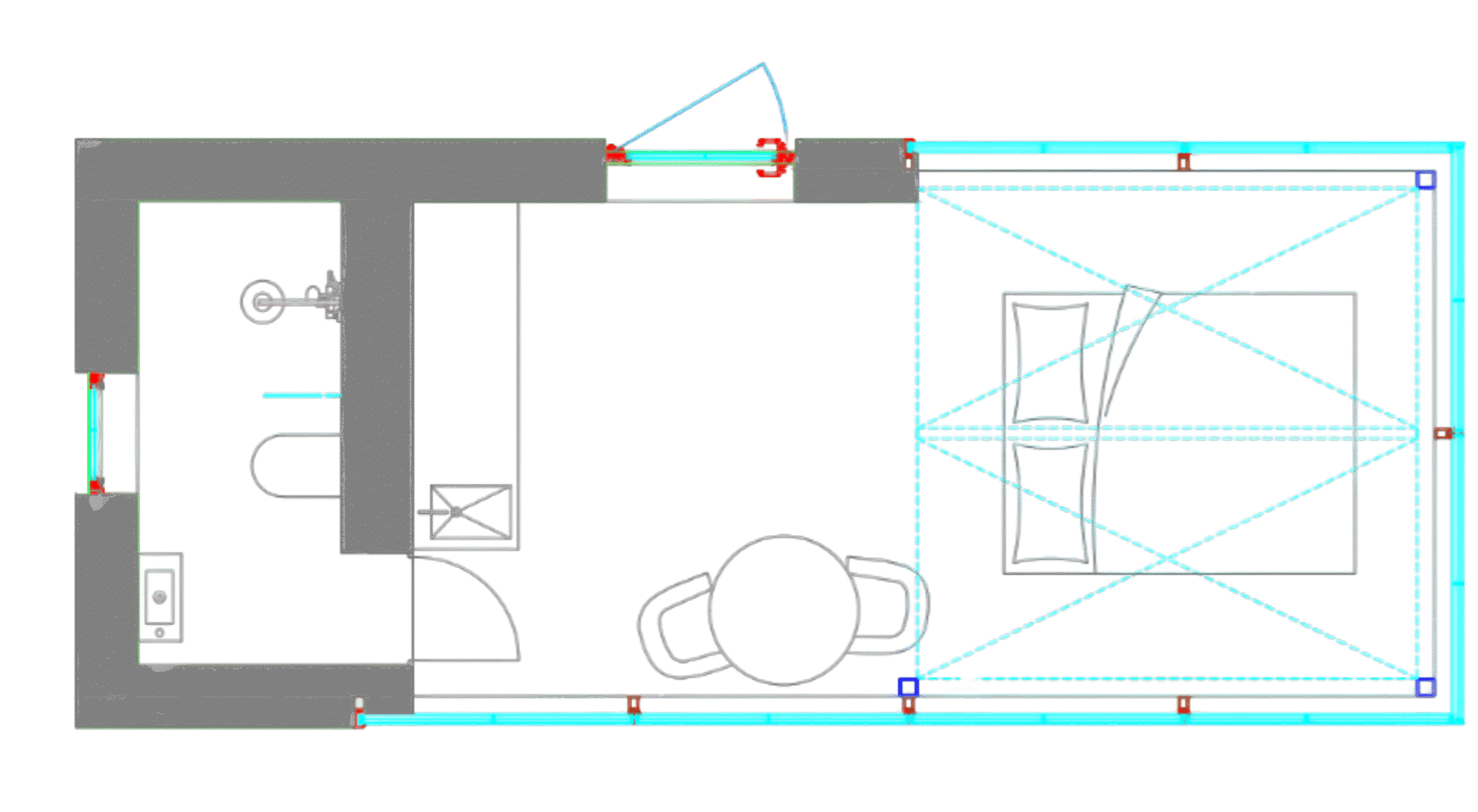 Möön – Prefab House from Steel with Glass Walls by ÖÖD