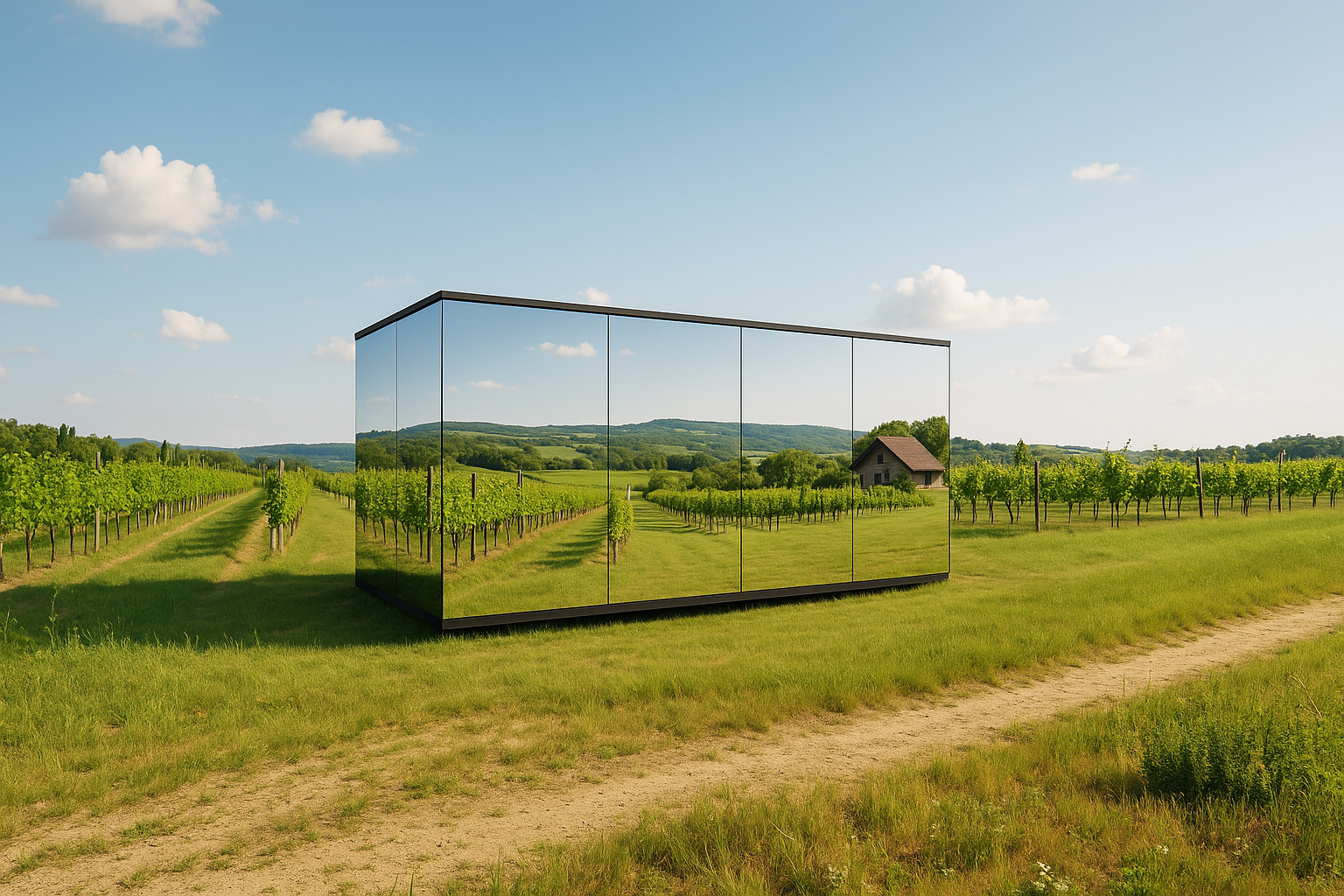 Vineyard x ÖÖD Mirror House